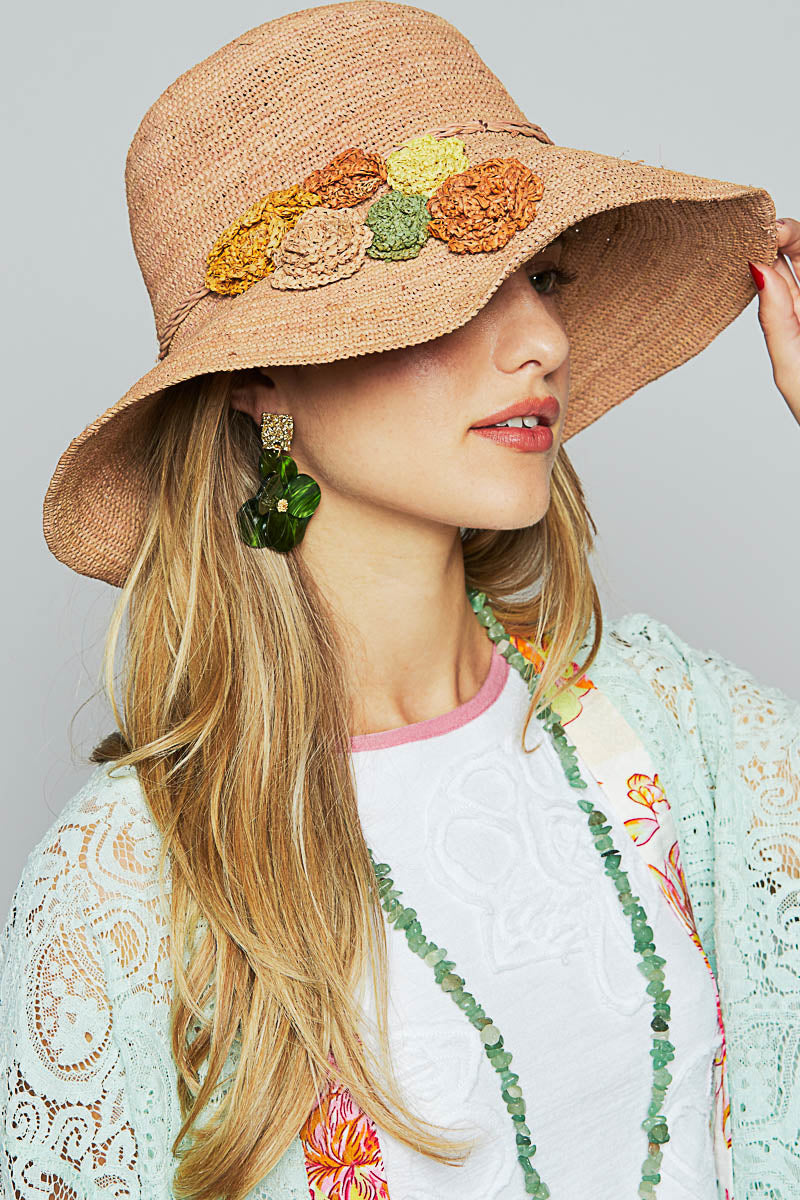 POL BoHo Wide Brim Hat