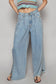POL Wide Twill Studded Pants
