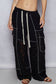 POL Wide Leg Contrast Comfy Pants