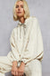 POL Cable Knit Sweater Hoodie