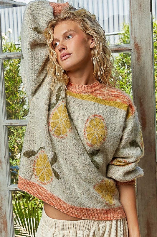 POL Fruity Mix Sweater