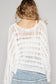 POL Lightest Twisted Cable Sweater