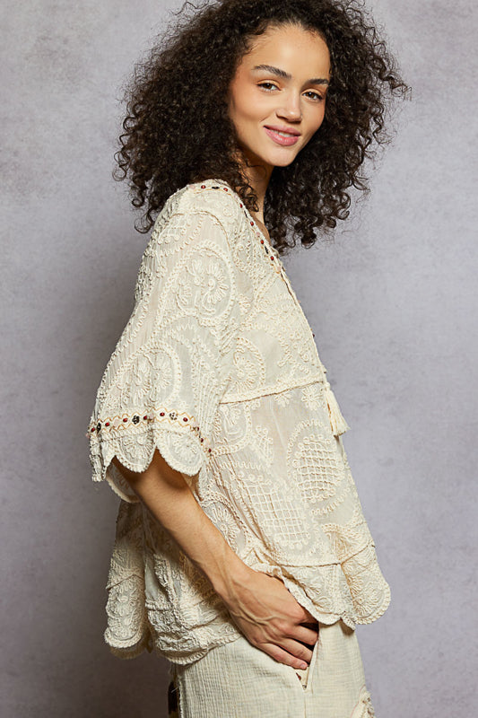 POL Prettiest Crochet Top