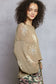 POL Floral Light Knit Sweater