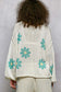 POL Floral Light Knit Sweater