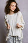 POL Airy Hoodie Lace Top