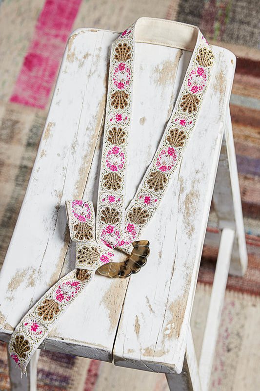 POL BoHo Pink Belt