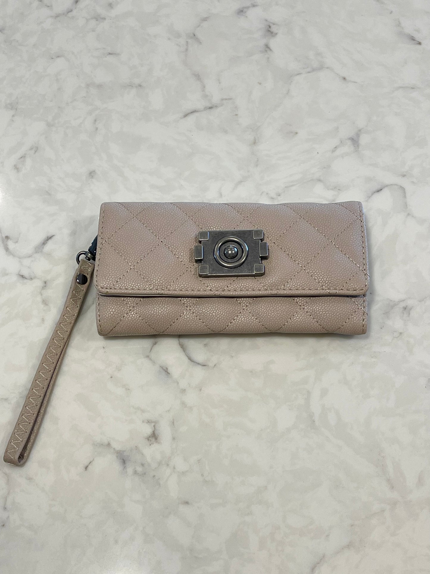 Modern Boston Wristlet