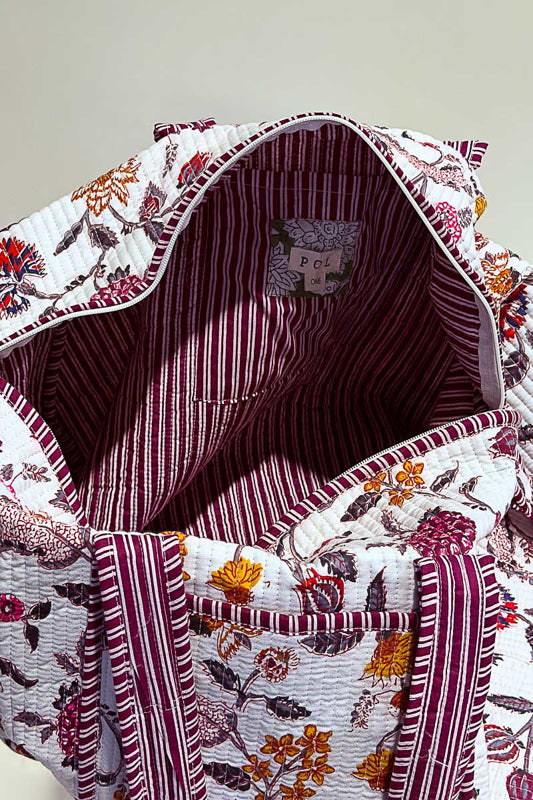 POL Cotton Quilted Weekender