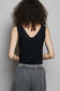 POL Lace Trim Tank Top