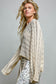 POL Lightest Twisted Cable Sweater
