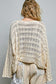 POL Lightest Twisted Cable Sweater