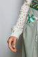 POL Ditzy Flower Ribbed Top