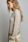 POL Ditzy Flower Ribbed Top