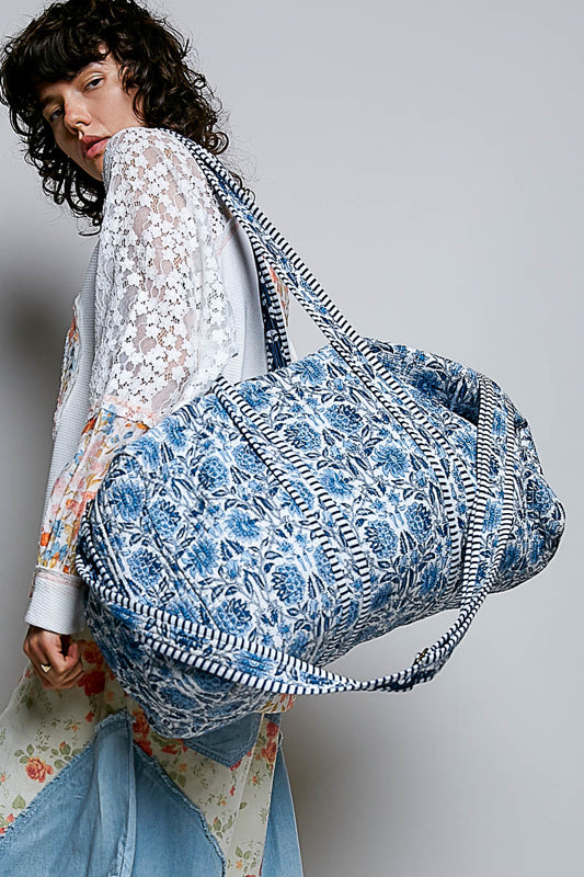 POL Cotton Quilted Weekender