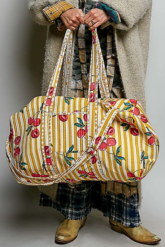 POL Cotton Quilted Weekender
