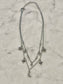 Stars and Moon Charm Choker Necklace