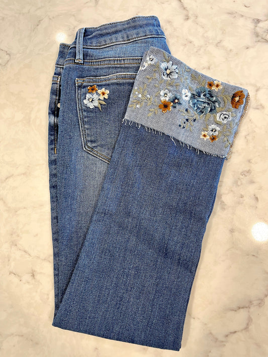 Driftwood Colette X Indigo Plantation Jeans - SIZE 24