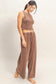 Hyfve Mineral Washed Wide Leg Pants
