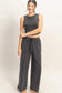Hyfve Mineral Washed Wide Leg Pants