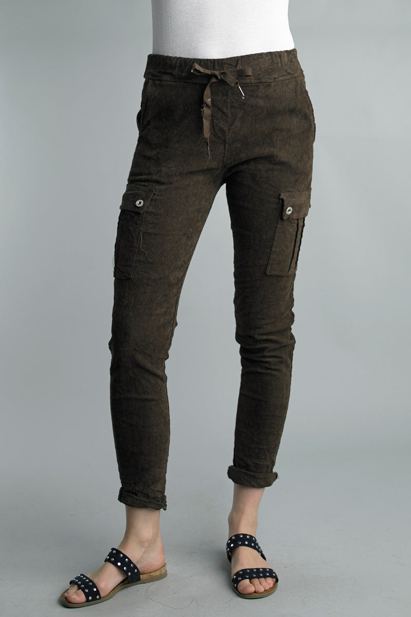 Tempo Paris Micro Corduroy Cargo Pants