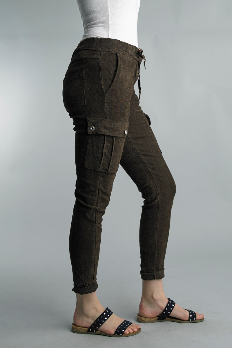 Tempo Paris Micro Corduroy Cargo Pants