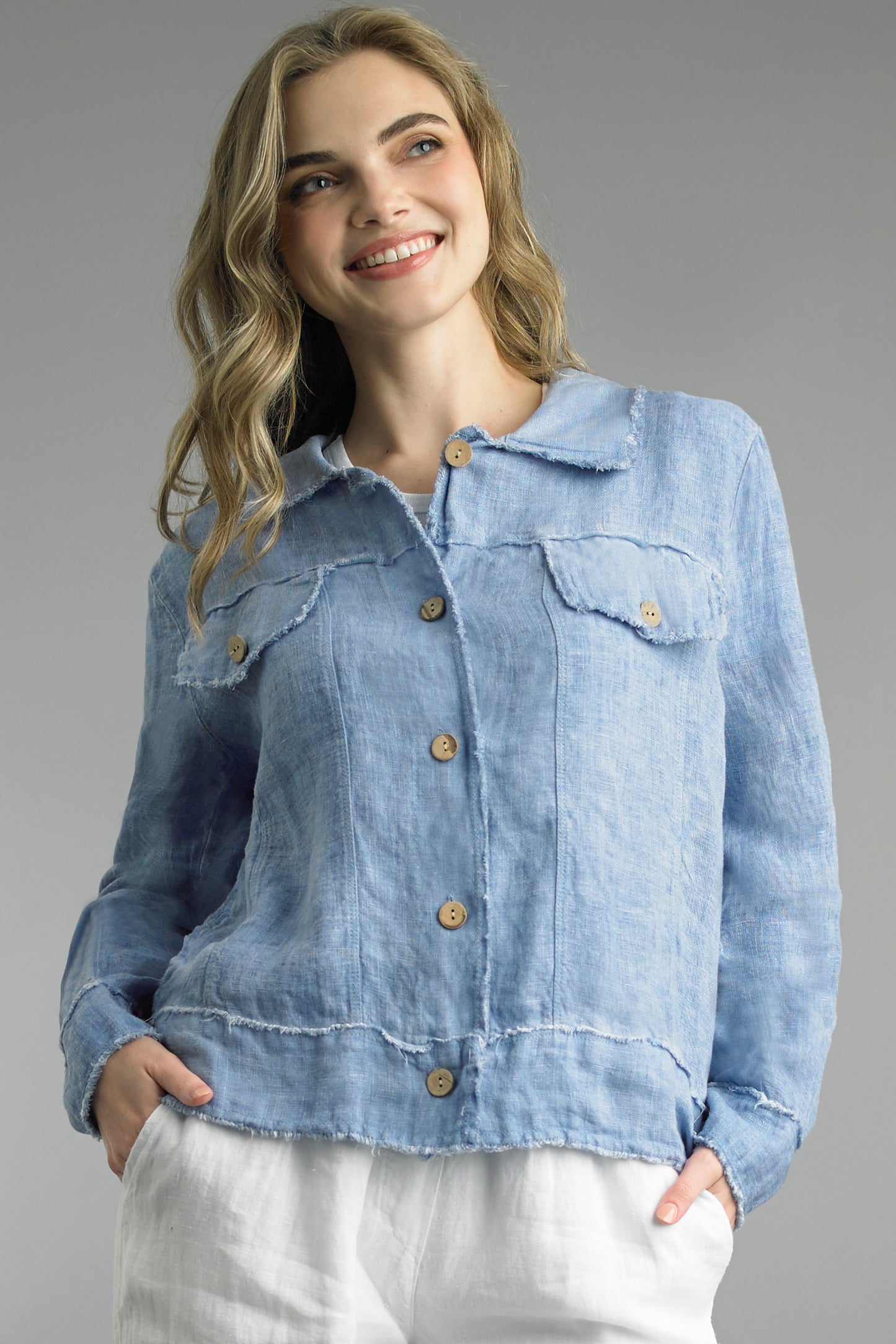 Tempo Paris Perfect Linen Jacket