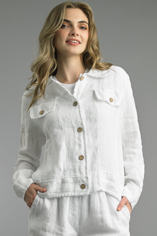 Tempo Paris Perfect Linen Jacket