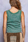 POL Lace Trim Fancy Tank Top