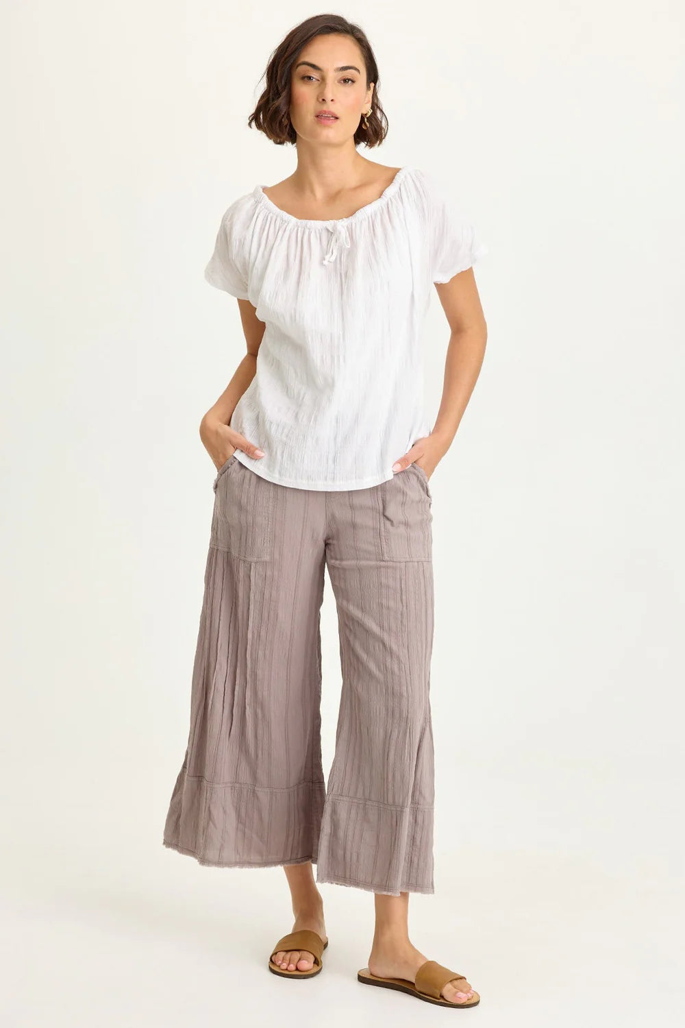 XCVI Wearables Doyen Cropped Pants