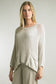 Tempo Paris Crochet Knit Top