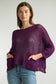 Tempo Paris Crochet Knit Top