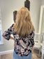 Love 2 Love V Neck Crossover Blouse