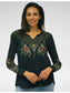 Caite & Kyla Embroidered Paola Top