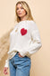 Cezele Sweetheart Sweater