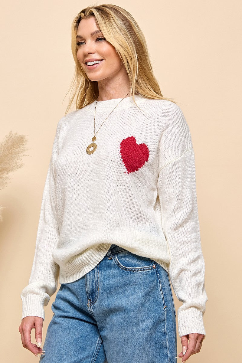 Cezele Sweetheart Sweater