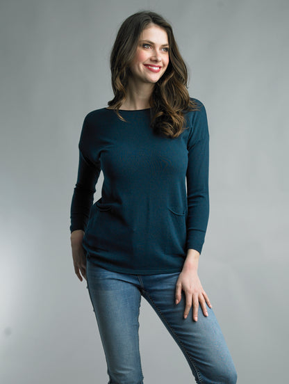 Tempo Paris Lightweight Boatneck Sweater