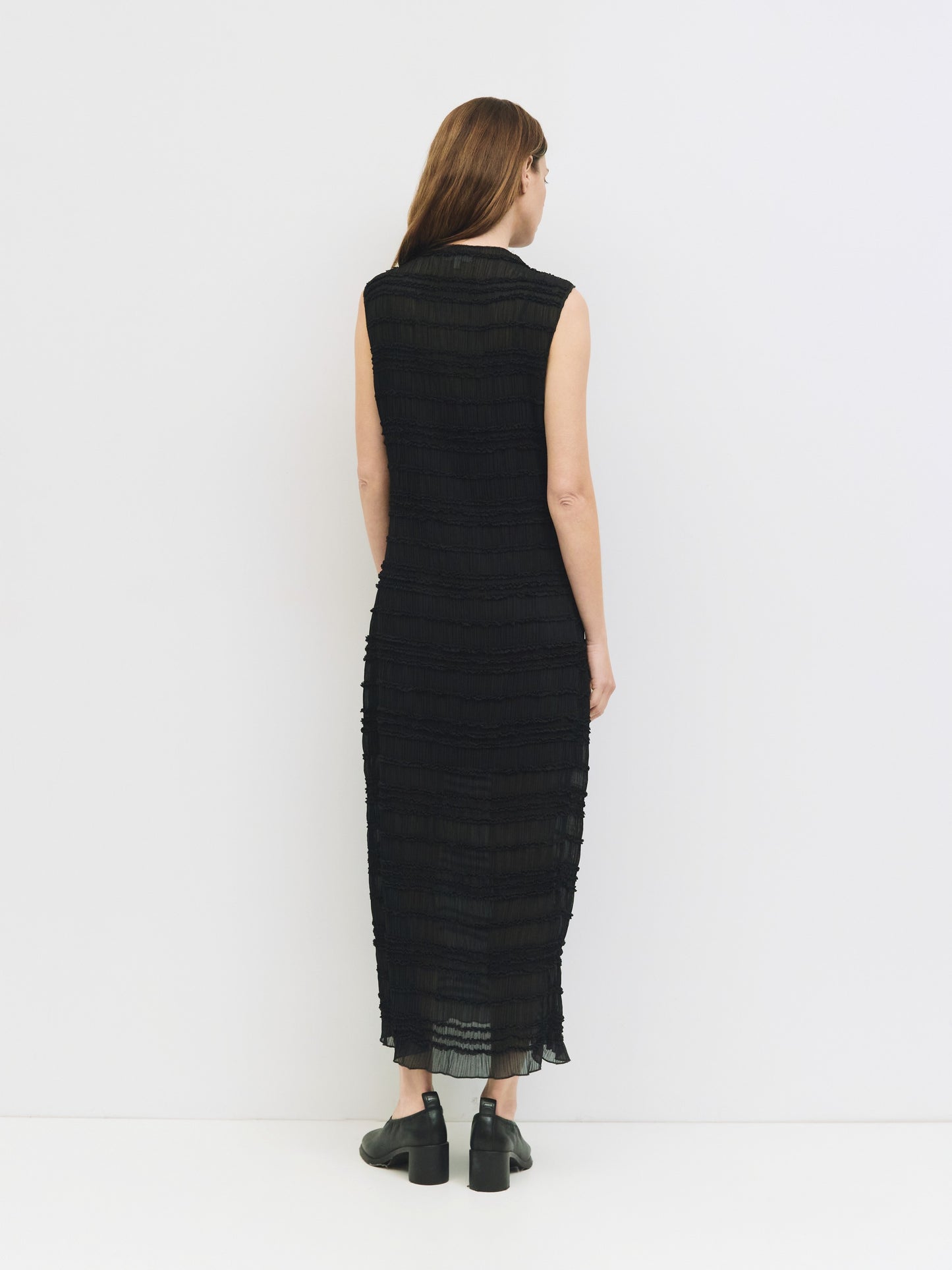 All Row Black Mindy Dress