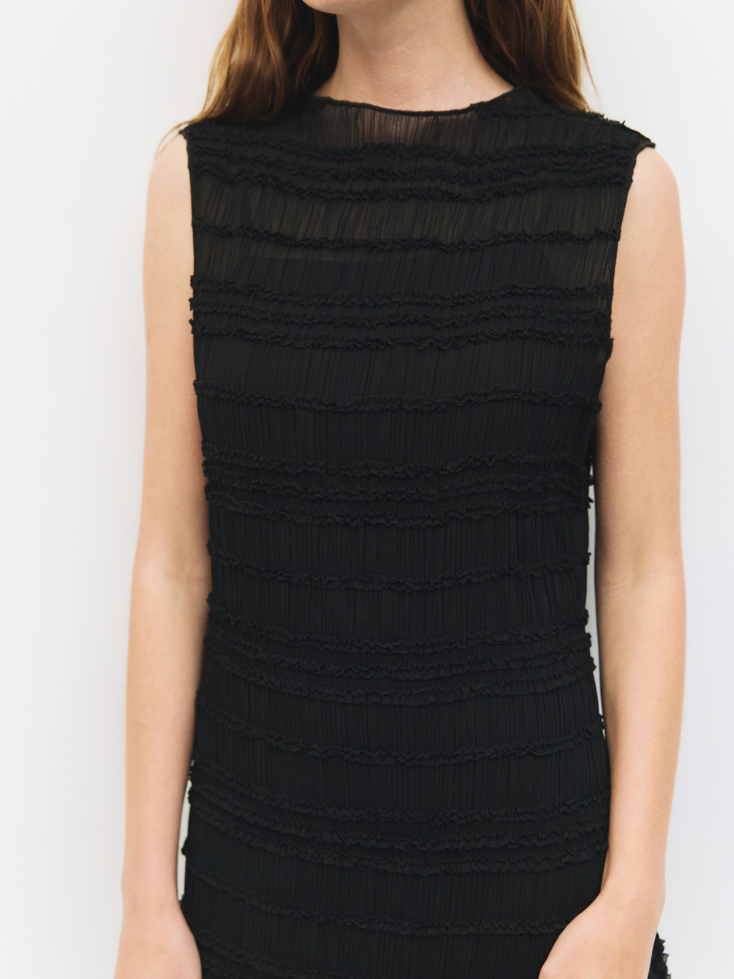 All Row Black Mindy Dress