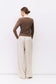 All Row Brown Martina Top