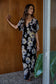 By Together Ember Flora Velvet Dress