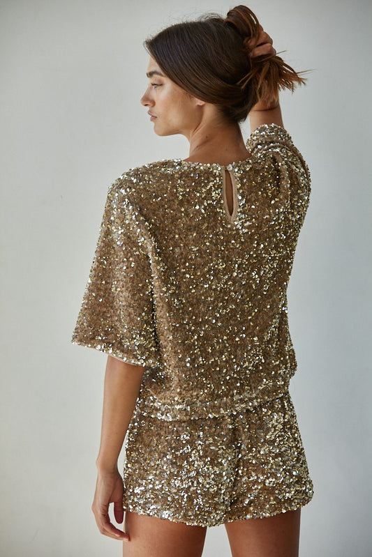 By Together Spotlight Sequin Top