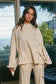 Bucketlist Side-tie Oversized Hoodie