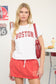Blu Pepper Boston Short Sleeve T-shirt