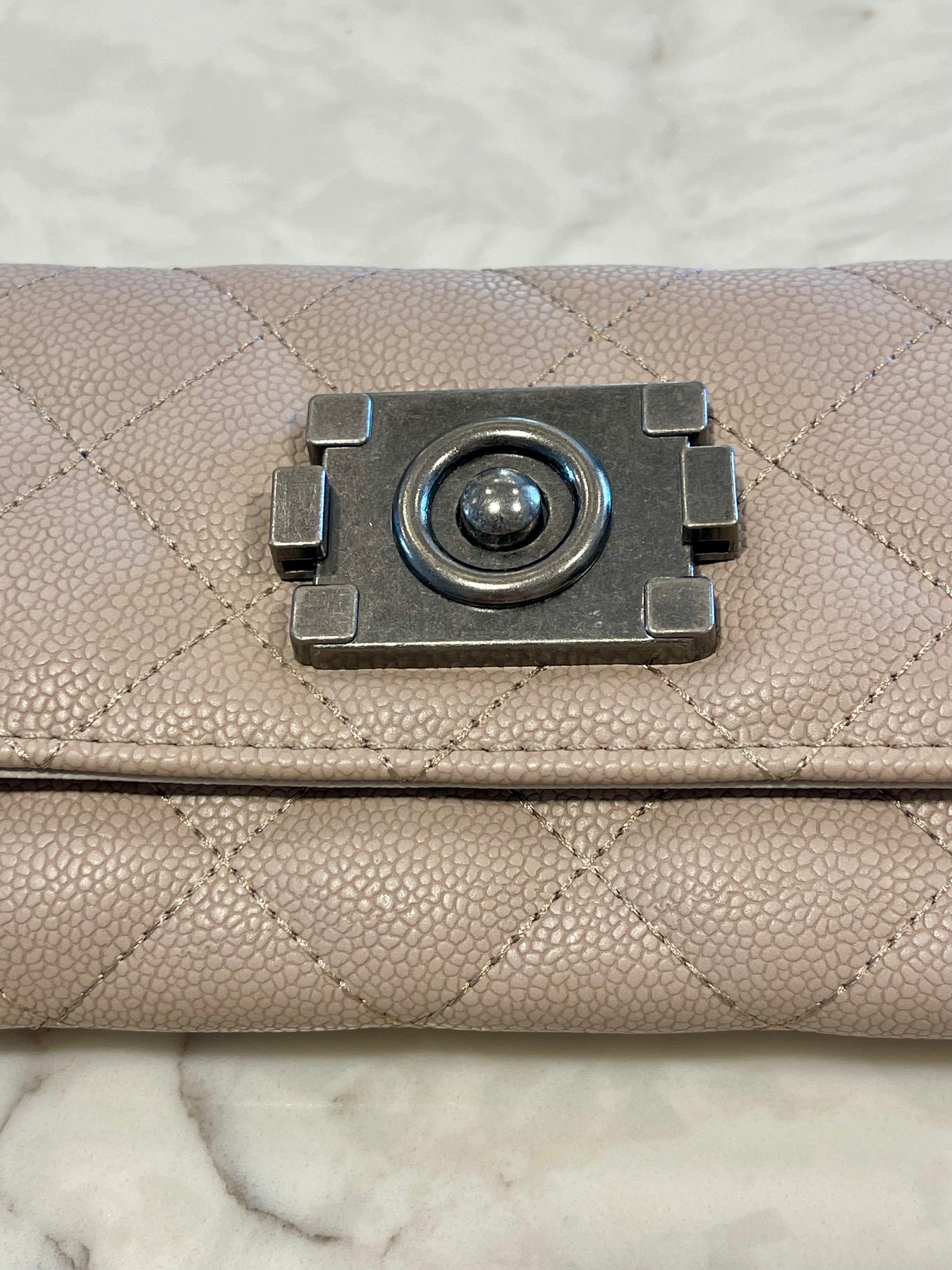 Modern Boston Wristlet