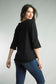 Tempo Paris 3/4 Sleeve Linen Top
