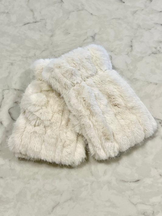 Lux Faux Fur Fingerless Gloves