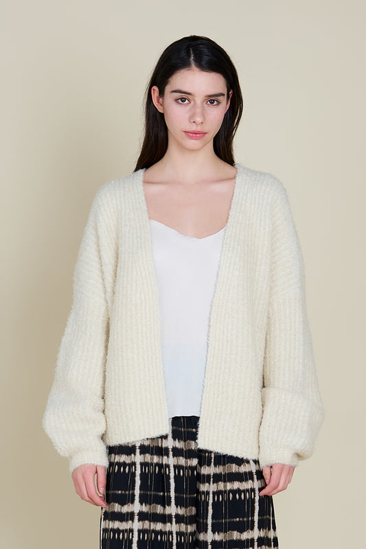 Grade & Gather Curly Yarn Cardigan