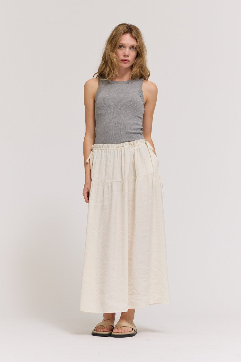 Grade & Gather Drawstring Waist Skirt