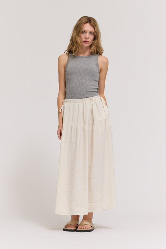 Grade & Gather Drawstring Waist Skirt